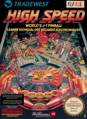 High Speed (Europe) box cover front